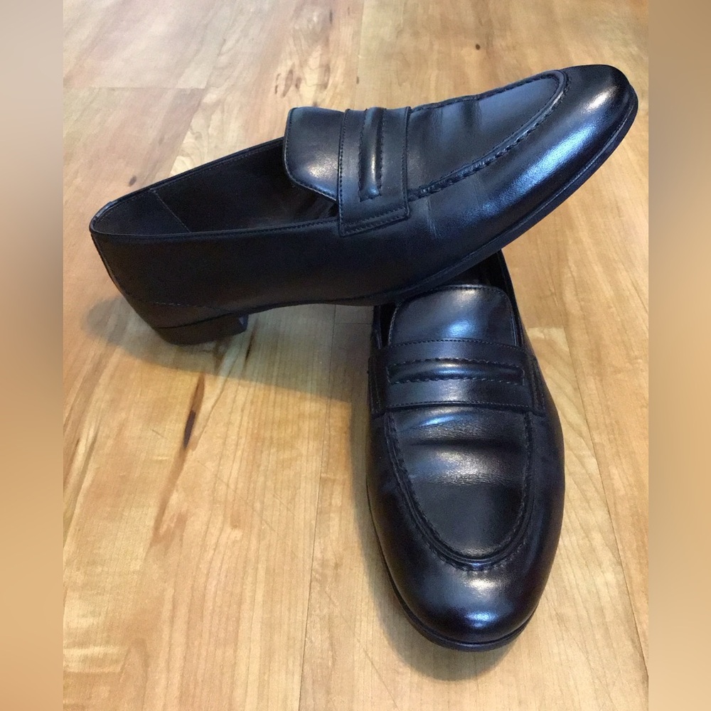 A. Testoni Basic Loafers - image 4